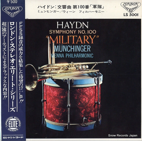 MUNCHINGER, KARL haydn; symphony no.100 in g major "military" LS5001