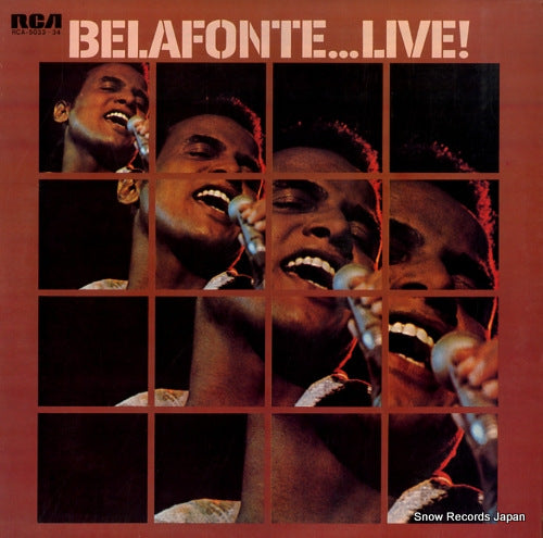 BELAFONTE, HARRY belafonte live RCA-5033-34