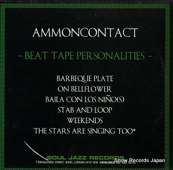 AMMONCONTACT beat tape personalities SJR75-12