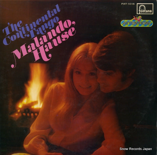 HAUSE AND MALANDO the continental tango PAT-1016