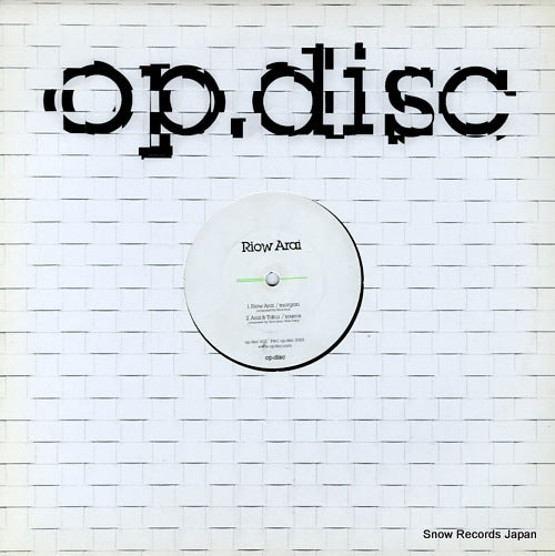 ARAI, RIOW AND NAO TOKUI morgan OP.DISC002