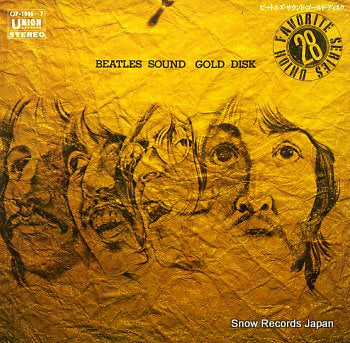 WORLD POPS ORCHESTRA beatles sound gold disk CJP-1096-7