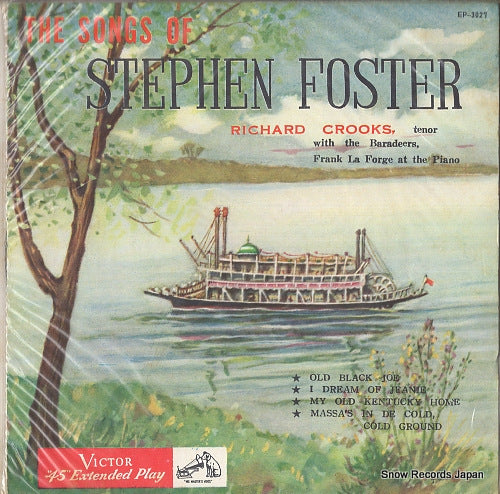 CROOKS, RICHARD the songs of stephen foster EP-3027