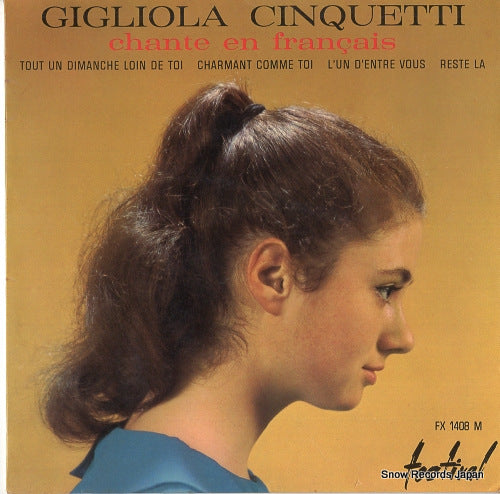 CINQUETTI, GIGLIOLA tout un dimanche loin de toi FX1408