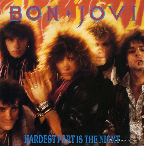 BON JOVI hardest part is the night VERX22