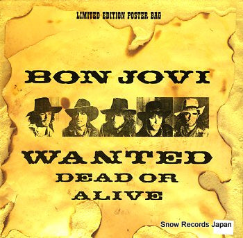 BON JOVI wanted dead or alive JOVPB112