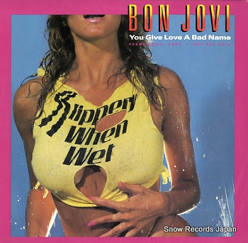 BON JOVI you give love a bad name PRO434-1