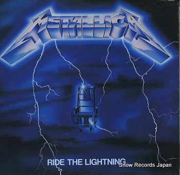METALLICA ride the lightning K25P501