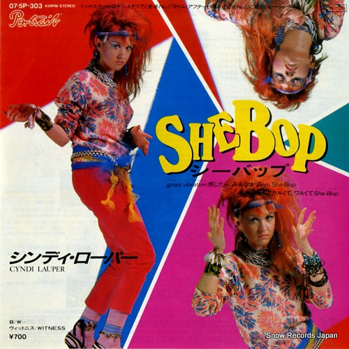 LAUPER, CYNDI she bop 07.5P-303