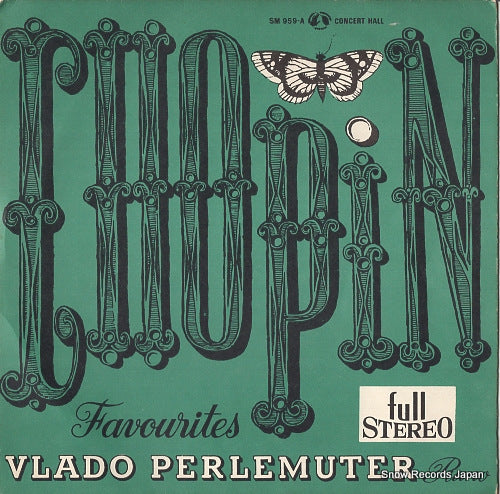 PERLEMUTER, VLADO chopin favourites SM959-A