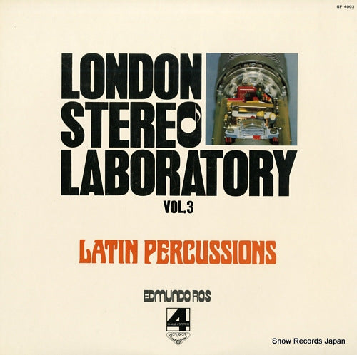 ROS, EDMUNDO london stereo laboratory vol.3 / latin percussions GP4003