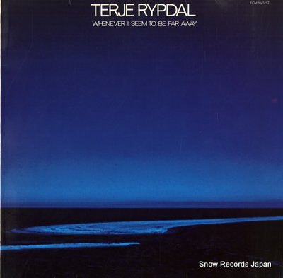 RYPDAL, TERJE whenever i seem to be far away ECM1045ST