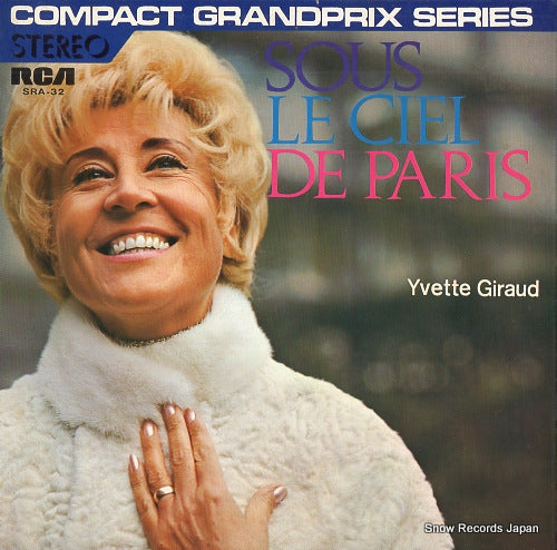 GIRAUD, YVETTE sous le ciel de paris SRA-32