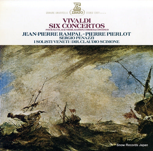 RAMPAL, JEAN-PIERRE vivaldi; six concertos E-1011