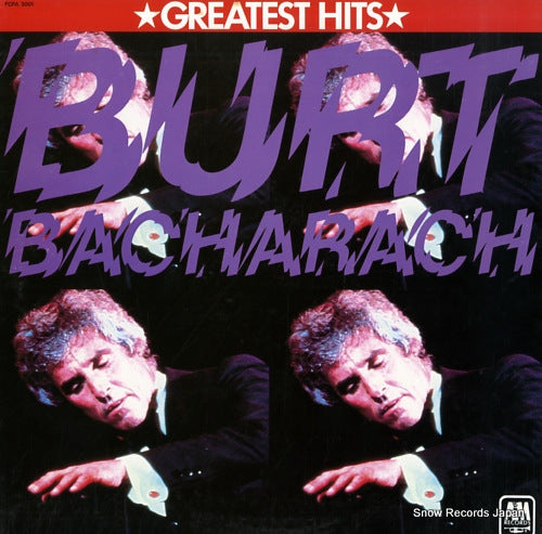 BACHARACH, BURT burt bacharach's greatest hits FCPA3001