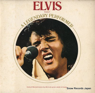 PRESLEY, ELVIS a legendary performer volume1 RCA-6188(M)