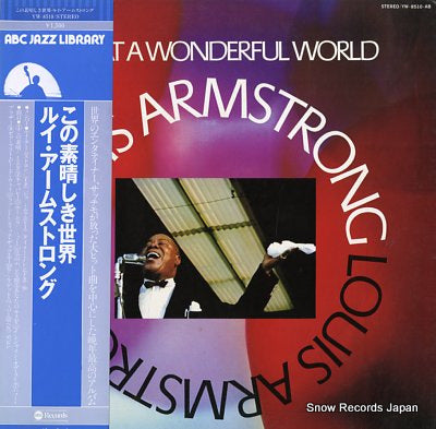 ARMSTRONG, LOUIS what a wonderful world YW-8510-AB
