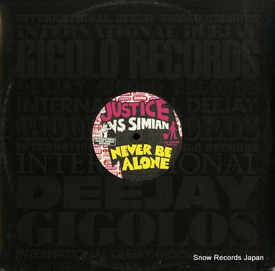 JUSTICE VS SIMIAN never be alone GIGOLO138