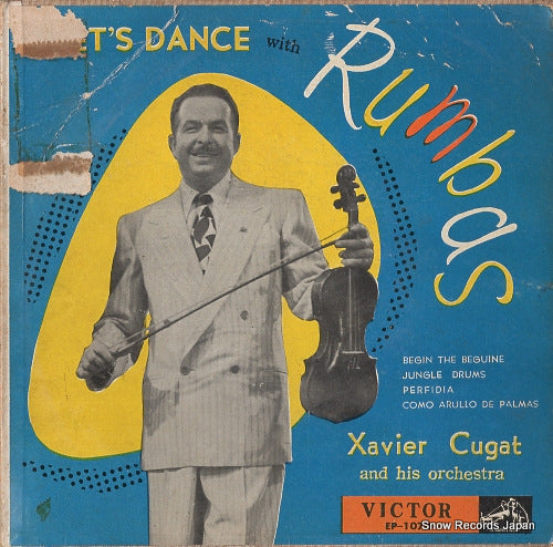 CUGAT, XAVIER let's dance with rumbas EP-1073