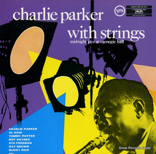 PARKER, CHARLIE charlie parker with strings MV4014