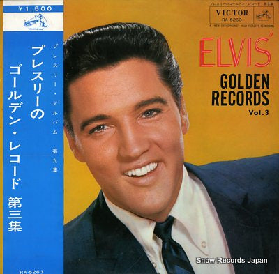 PRESLEY, ELVIS golden records vol.3 RA-5263