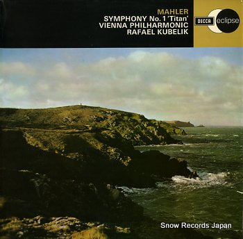 KUBELIK, RAFAEL mahler; symphony no.1 'titan' ECS503
