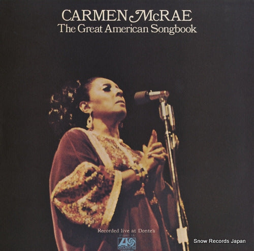 MCRAE, CARMEN the great american songbook P-5100A