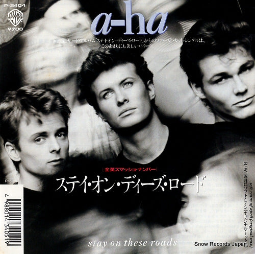 A-HA stay on these roads P-2404