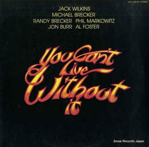 WILKINS, JACK you can't live without it ULX-102-CH