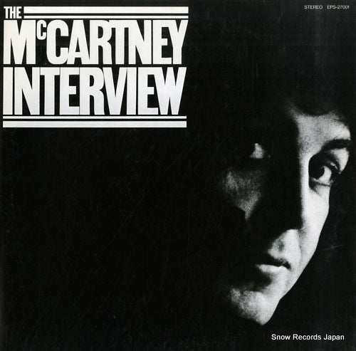 MCCARTNEY, PAUL interview EPS-27001