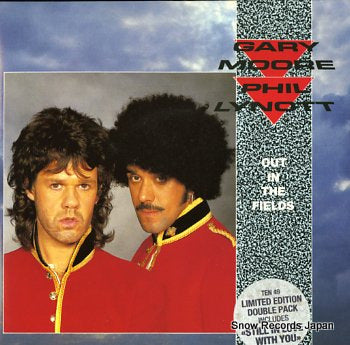 MOORE, GARY, AND PHIL LYNOTT out in the fields TEN49
