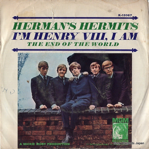 HERMAN'S HERMITS i'm henry viii, i am K-13367