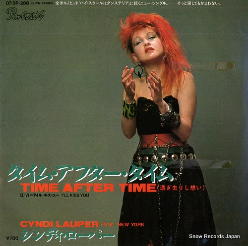LAUPER, CYNDI time after time 07.5P-286