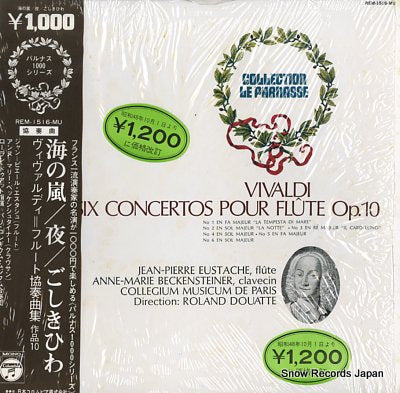 DOUATTE, ROLAND vivaldi; les concertos pour flute op.10 REM-1516-MU