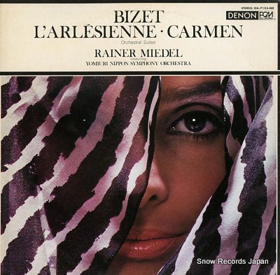 MIEDEL, RAINER bizet; l'arlesienne / carmen OX-7153-ND