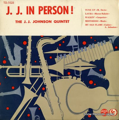 JOHNSON, J.J. j.j. in person  TD-1025