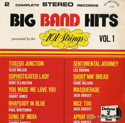 101 STRINGS ORCHESTRA big band hits vol.1 2-118