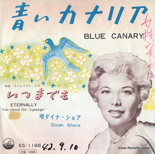 SHORE, DINAH blue canary SS-1166