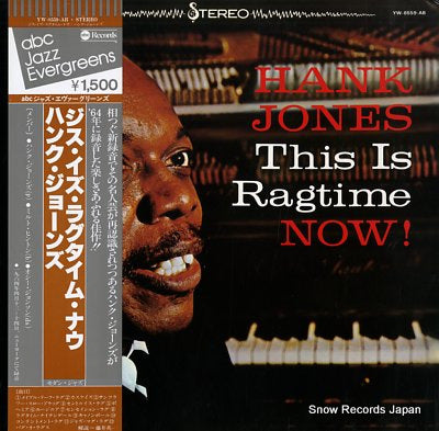 JONES, HANK this is ragtime now YW-8559-AB