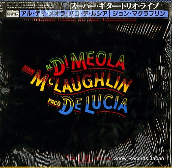 MCLAUGHLIN, JOHN/AL DI MEOLA/PACO DE LUCIA friday night in san francisco 25AP2035