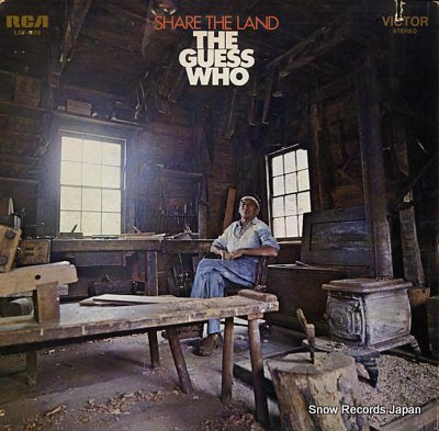 GUESS WHO, THE share the land LSP-4359