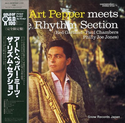 PEPPER, ART art pepper meets the rhythm section S-7532