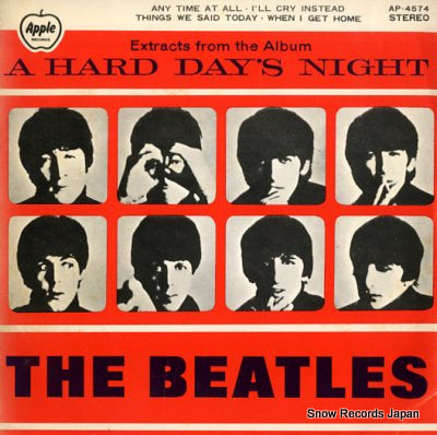 BEATLES, THE a hard day's night AP-4574