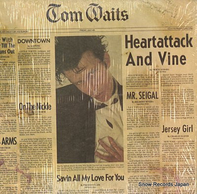 WAITS, TOM on heartattack and vine 6E-295