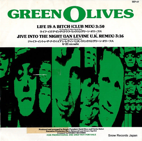 GREEN OLIVES life is a bitch(club mix) SEP-47