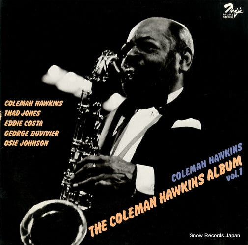 HAWKINS, COLEMAN the coleman hawkins album vol.1 PA-3143
