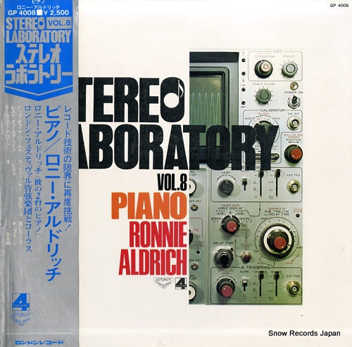 ALDRICH, RONNIE stereo laboratory vol.8 piano GP4008