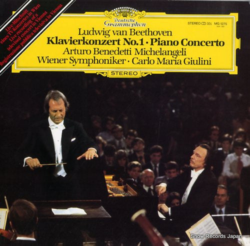 MICHELANGELI, ARTURO BENEDETTI beethoven; klavierkonzert no.1 piano concerto MG1275