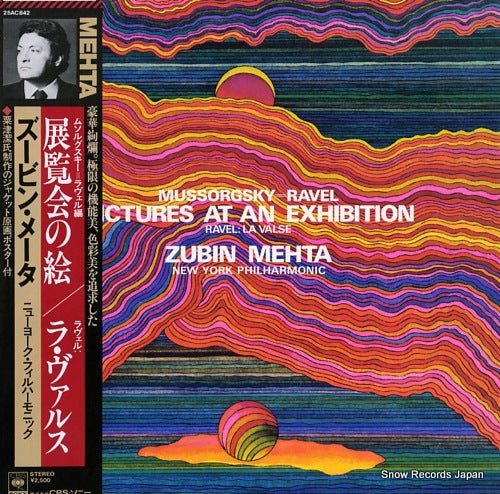 MEHTA, ZUBIN ravel; pictures at an exhibition 25AC842