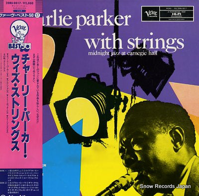 PARKER, CHARLIE, WITH STRINGS midnight jazz at carnegie hall 20MJ0017